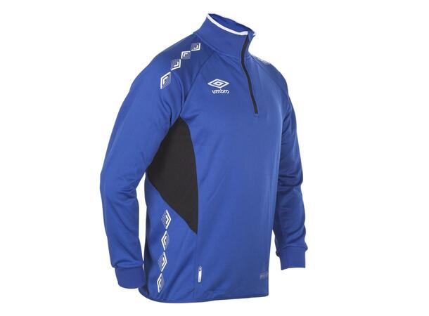 UMBRO UX-1 Half Zip Blå/Hvit 3XL Treningsgenser med glidelås 